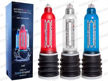 Улучшенная мощная гидропомпа Hydromax X30 от Bathmate