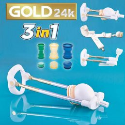Вакуумный экстендер Penismaster Pro Gold Premium 3 в 1 стретчер